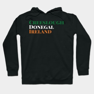 Irish Football, Historic Night - Creeslough Donegal Ireland Hoodie